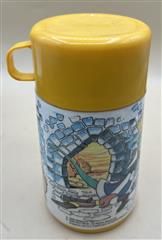 VINTAGE 1983 DRAGON'S LAIR METAL LUNCHBOX WITH THERMOS